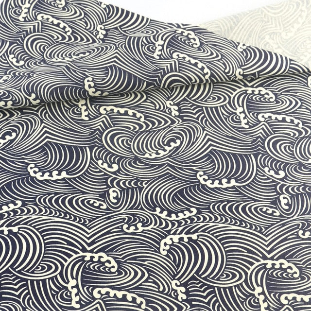 Dark Blue Series Cotton Fabric