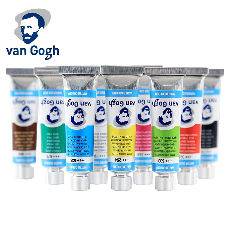 Van Gogh Watercolor Paint Tube (10ml tube, 24 color selctions)