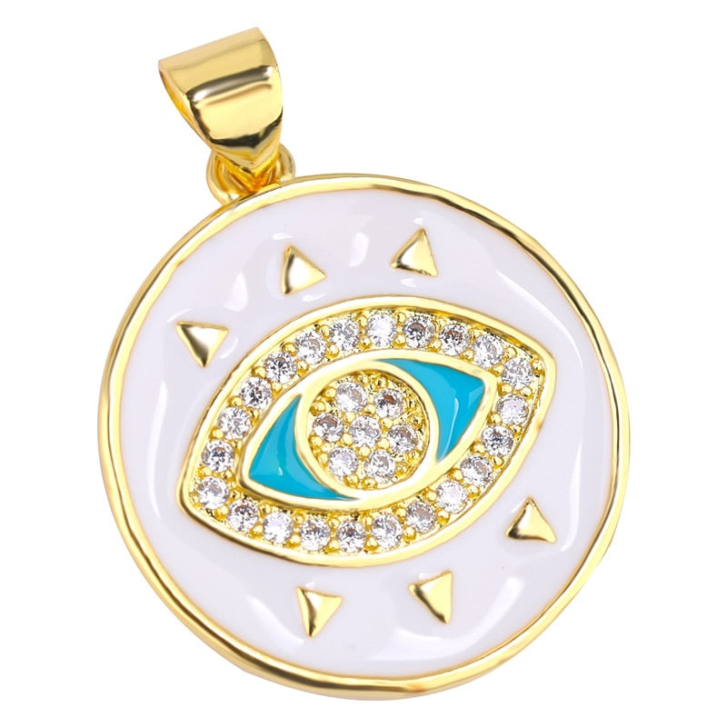 Enamel Charm Pendant (style option)