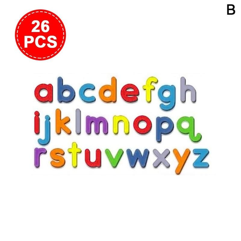 Magnetic Alphabet Letters and Numbers