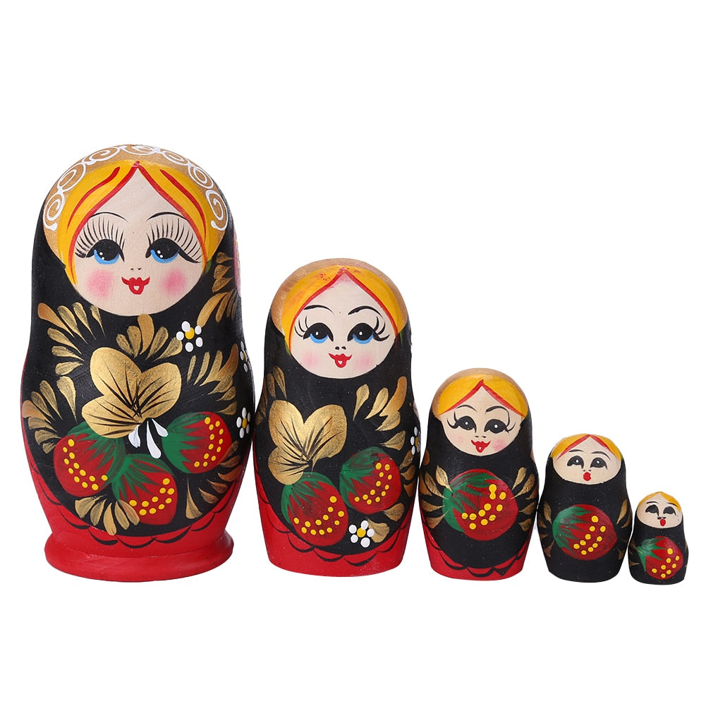 1 Set Wood Russian Nesting Dolls