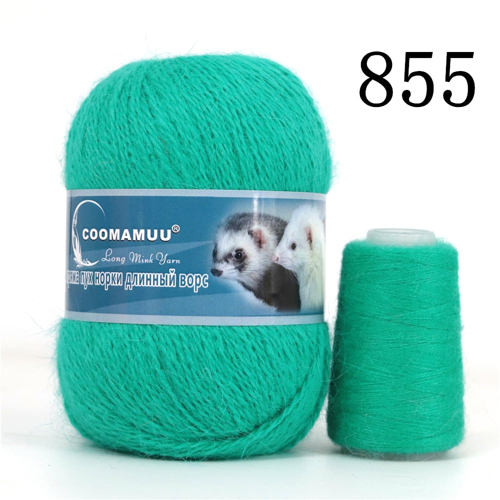 70g/Pcs High Quality Soft Mink Velvet Wool Yarn