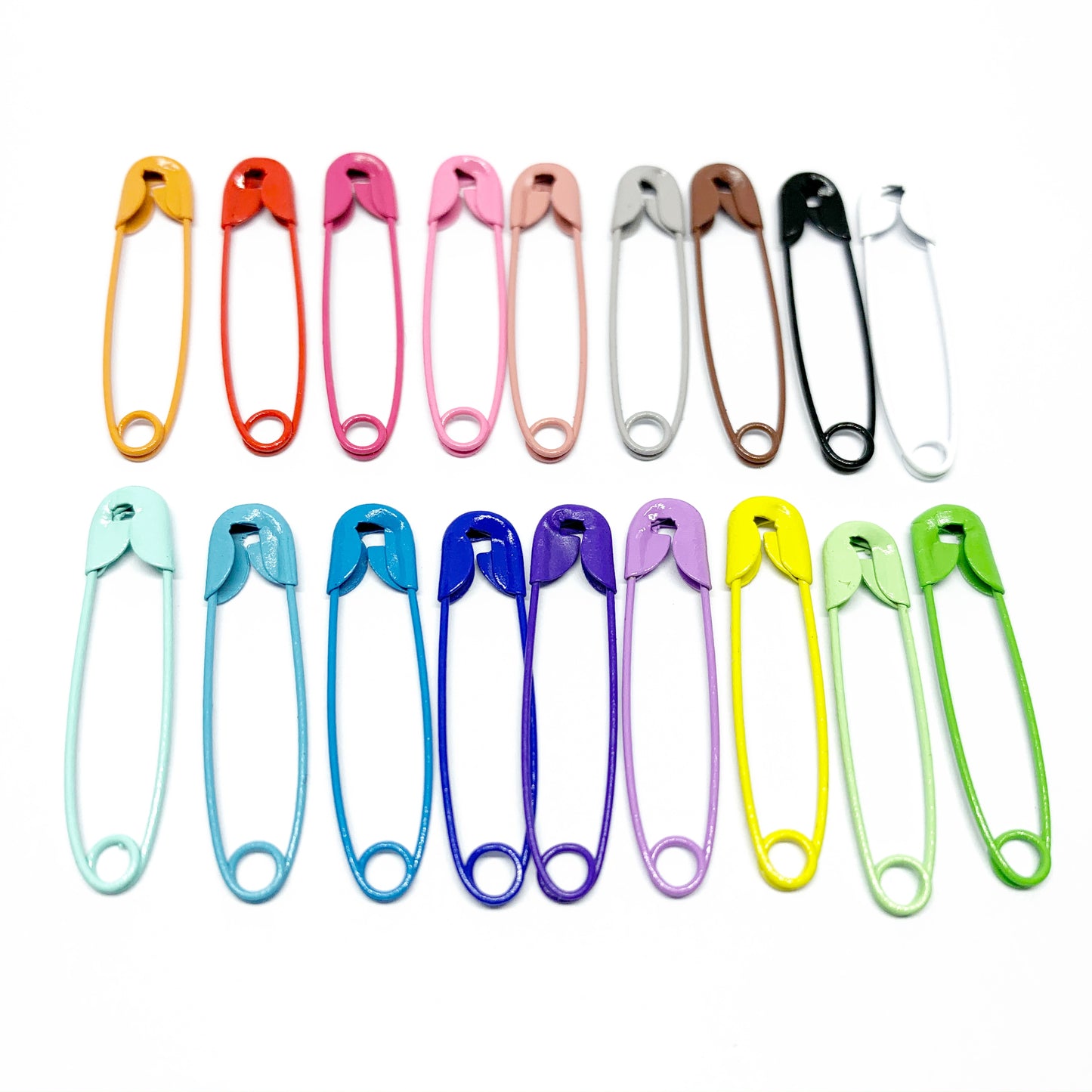 100pcs Colorful Safety Pins