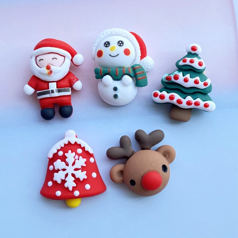 Christmas Collection Flat Back Resin