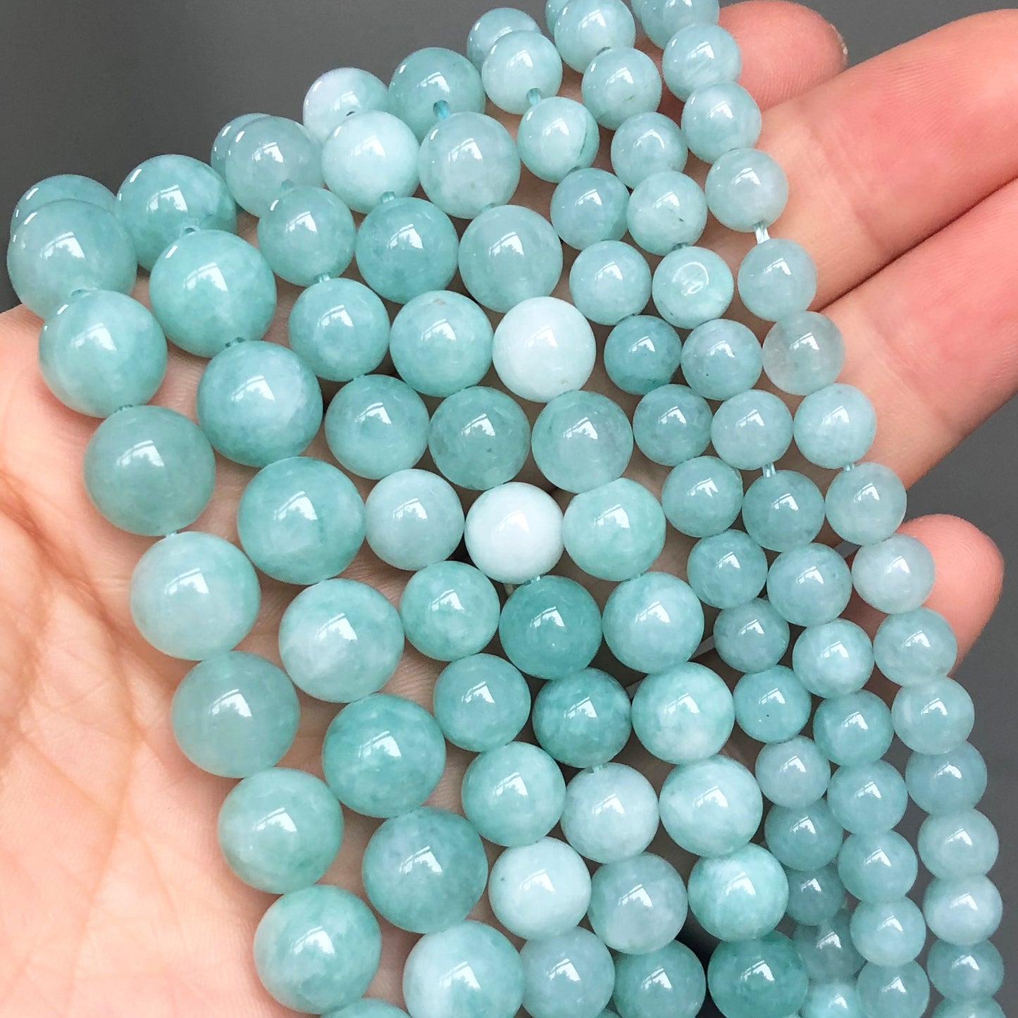 Natural Stone Loose Spacer Beads