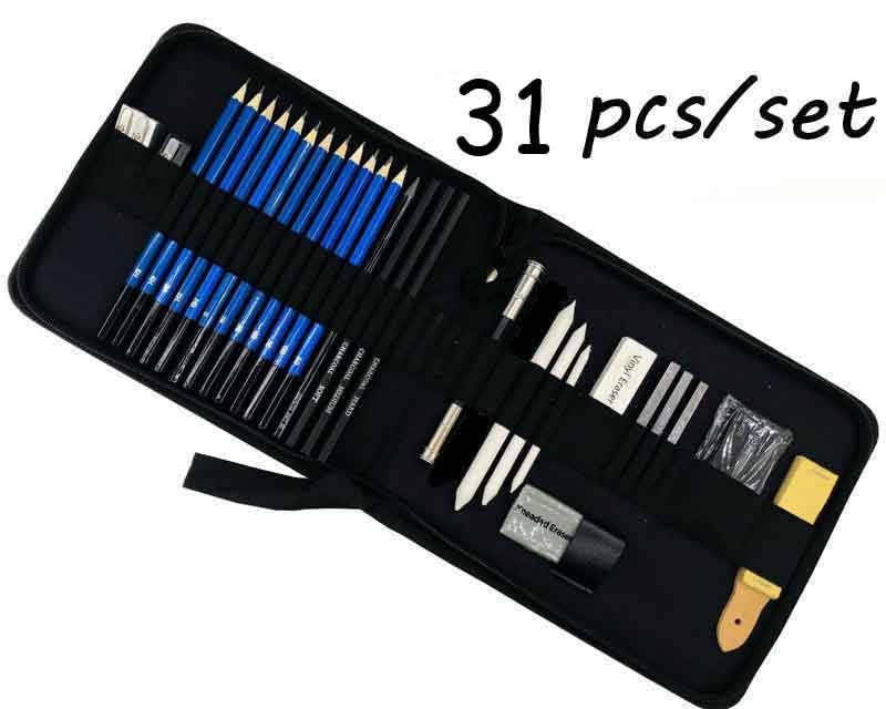 Professional Sketch Pencil Set Watercolor/Oil/Metallic (31-95/set)