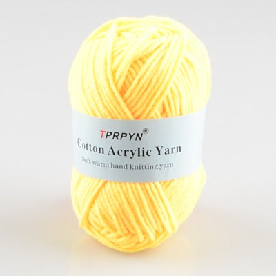 Cotton Blended Worsted Yarn