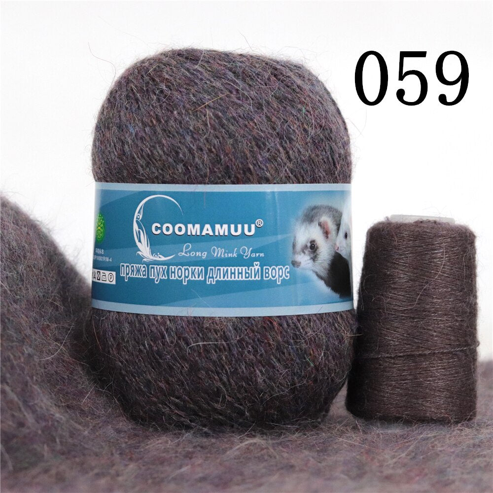 Plush Mink Cashmere Yarn Anti-pilling Fine Quality