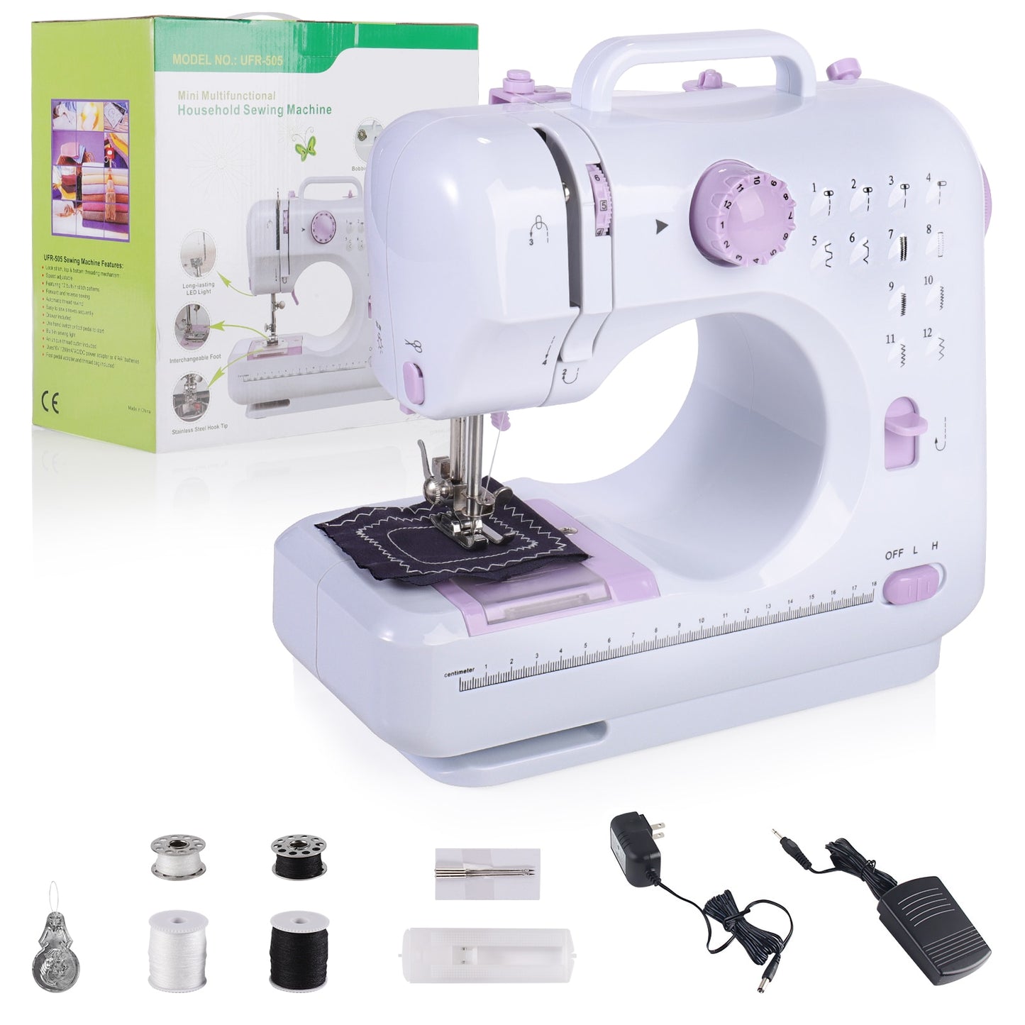 Fanghua Sewing Maching Multifunction with Foot Presser