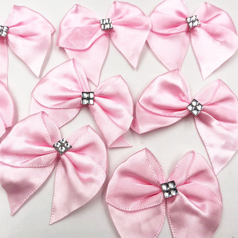 40PC Ribbon Bow Appliques