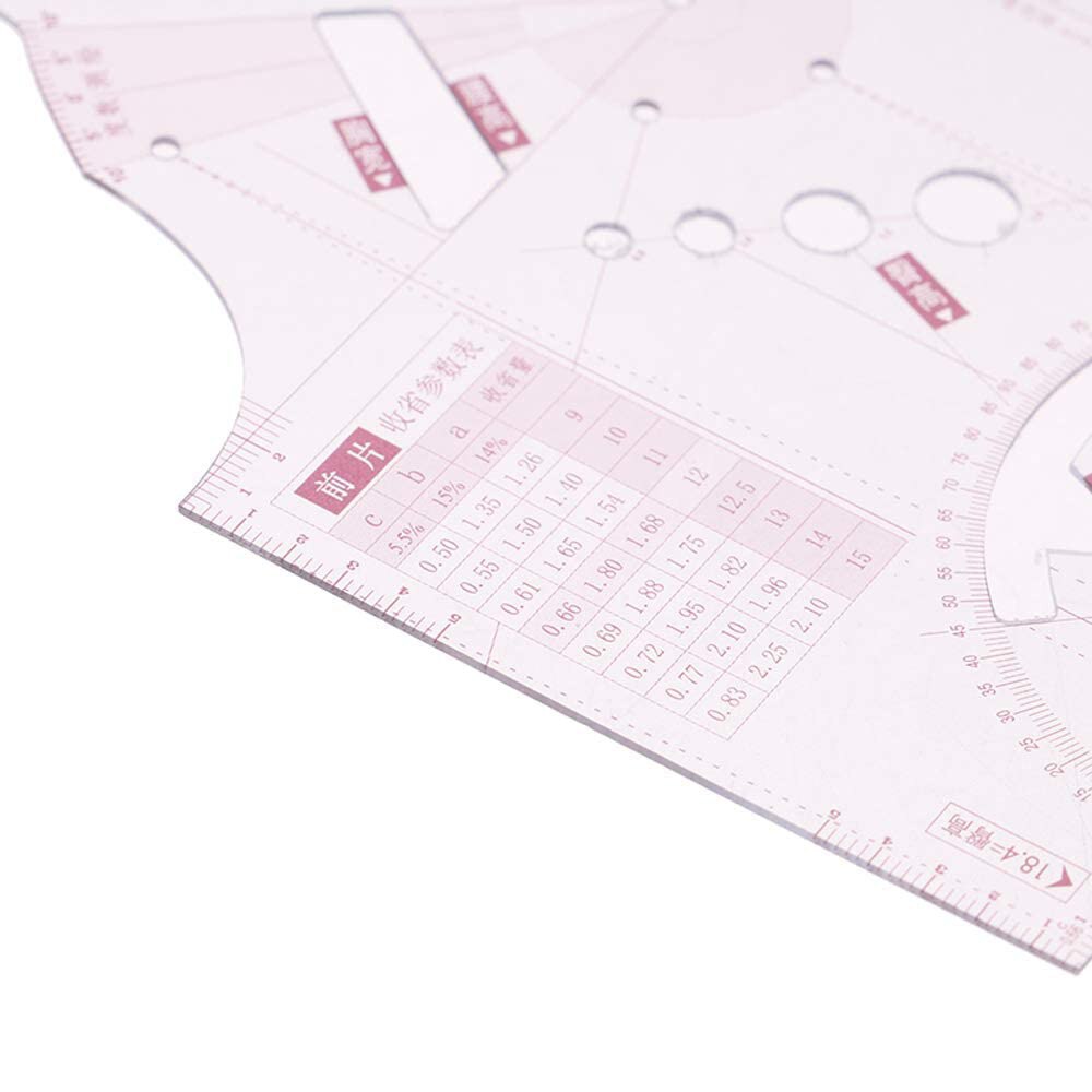 Small Garment/Doll/Toys Clothing Template Ruler