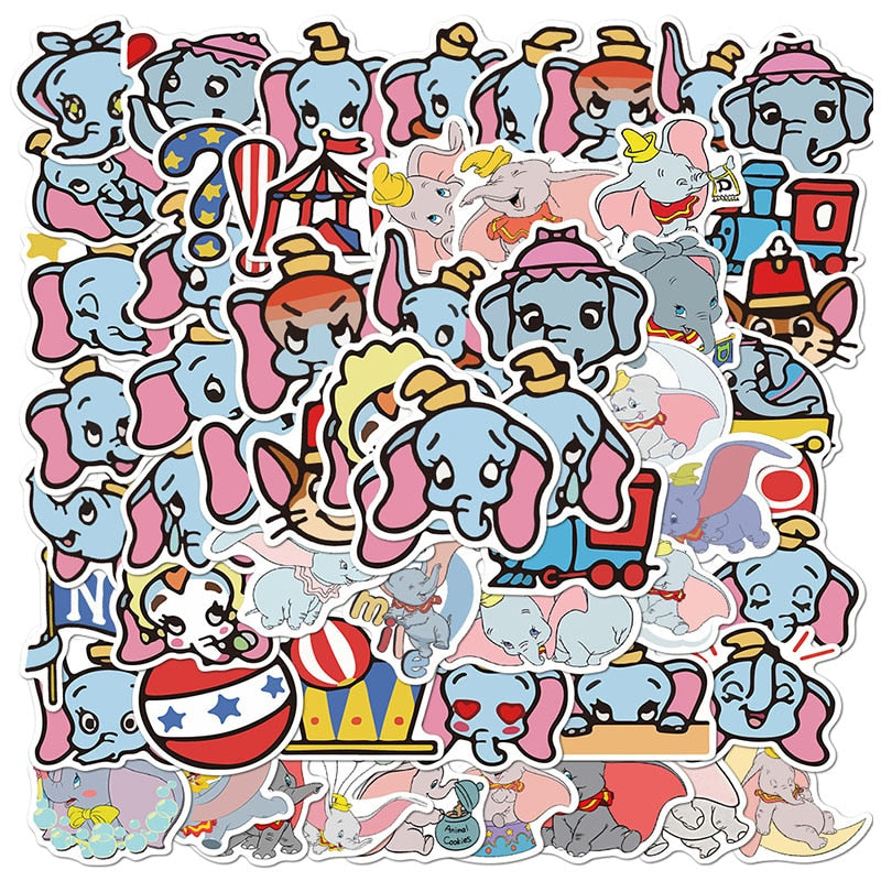 50Pcs Disney Waterproof Stickers