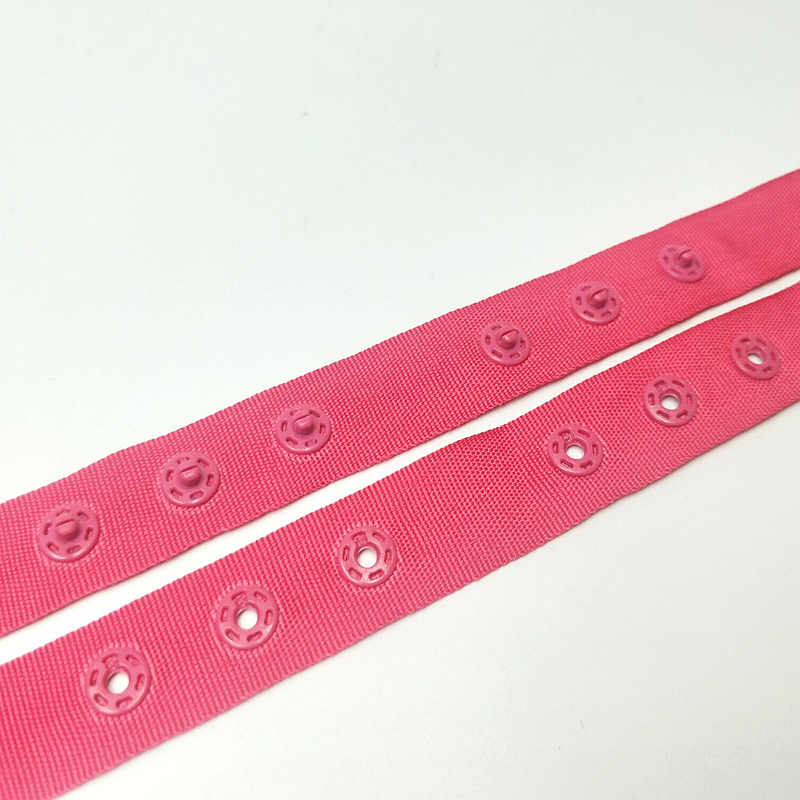 1 meter/lot Nylon Belt With  Buttons