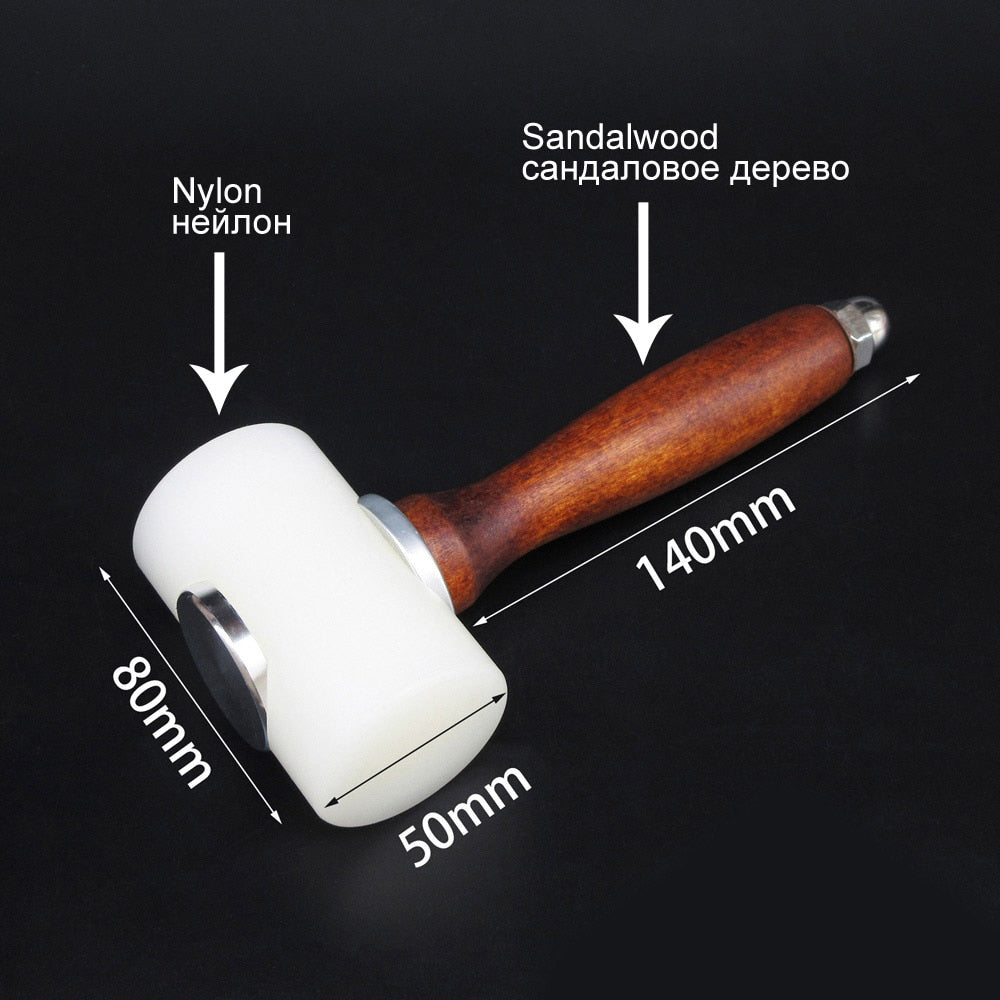 Leather Carving Craft Hammer Tool