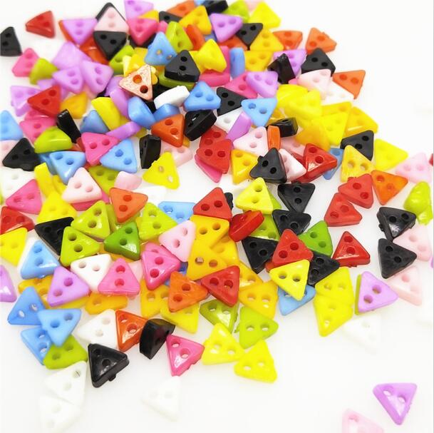 100/300pcs/lot Assorted Colors/Shapes Resin Buttons