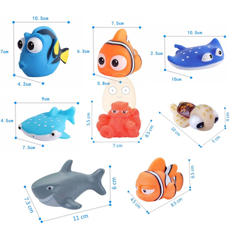 Baby Bath Toys Finding Fish