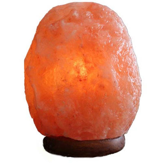 Natural Himalayan Salt Crystal Lamp Hand Carved