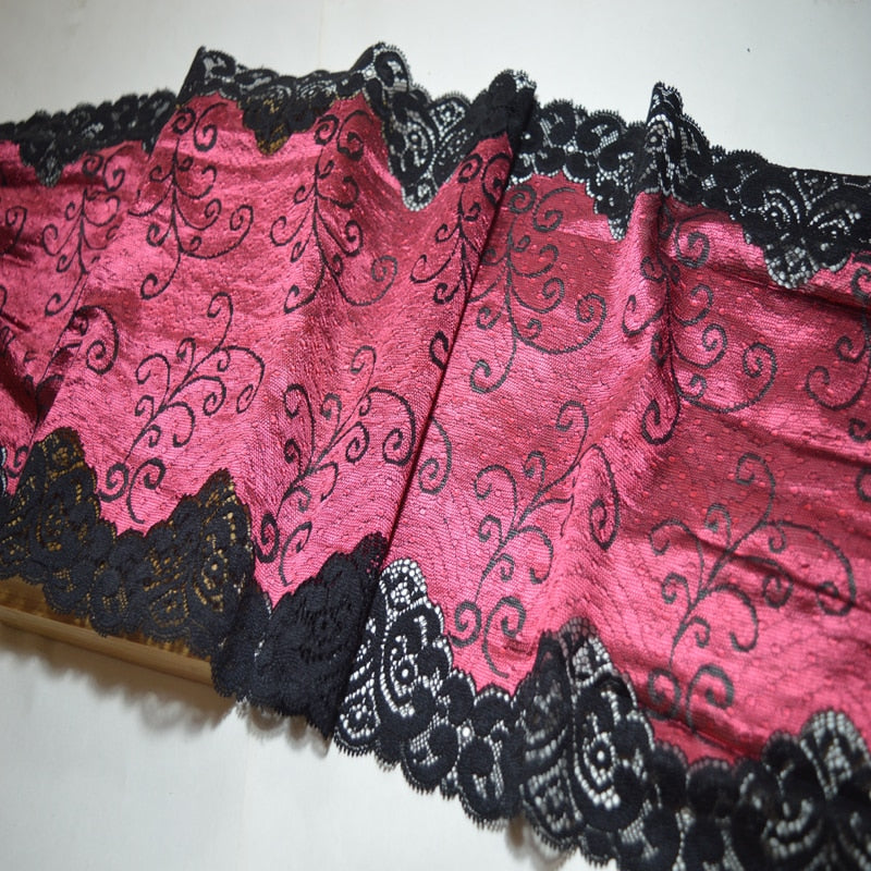 Elastic Lace Fabric Trim