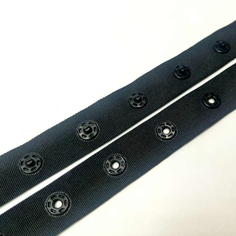 1 meter/lot Nylon Belt With  Buttons