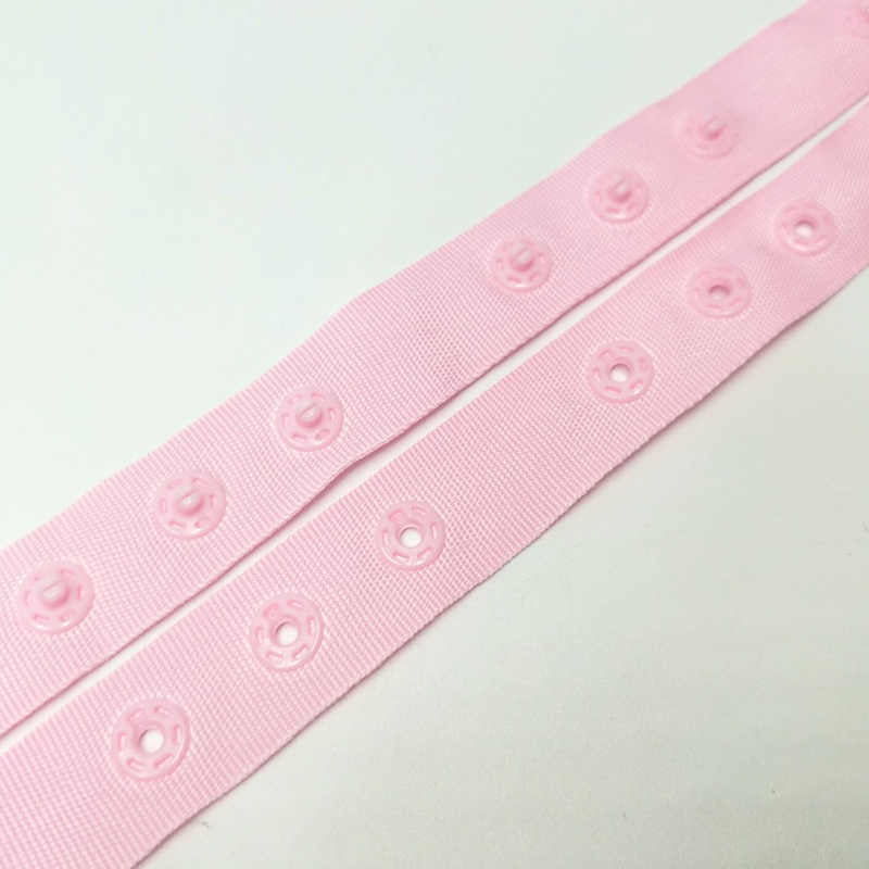 1 meter/lot Nylon Belt With  Buttons