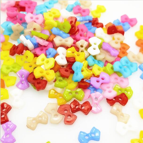 100/300pcs/lot Assorted Colors/Shapes Resin Buttons