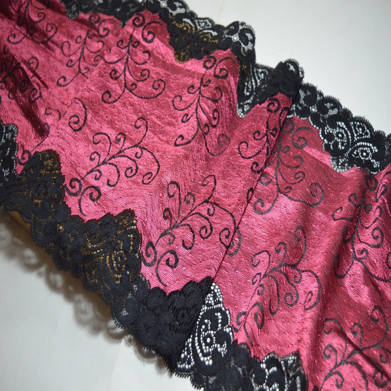 Elastic Lace Fabric Trim