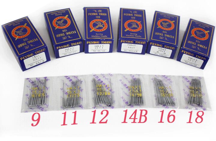 high quality 10pcs Sewing Machine Needles Size #9 #11 #12 #14 #16 #18