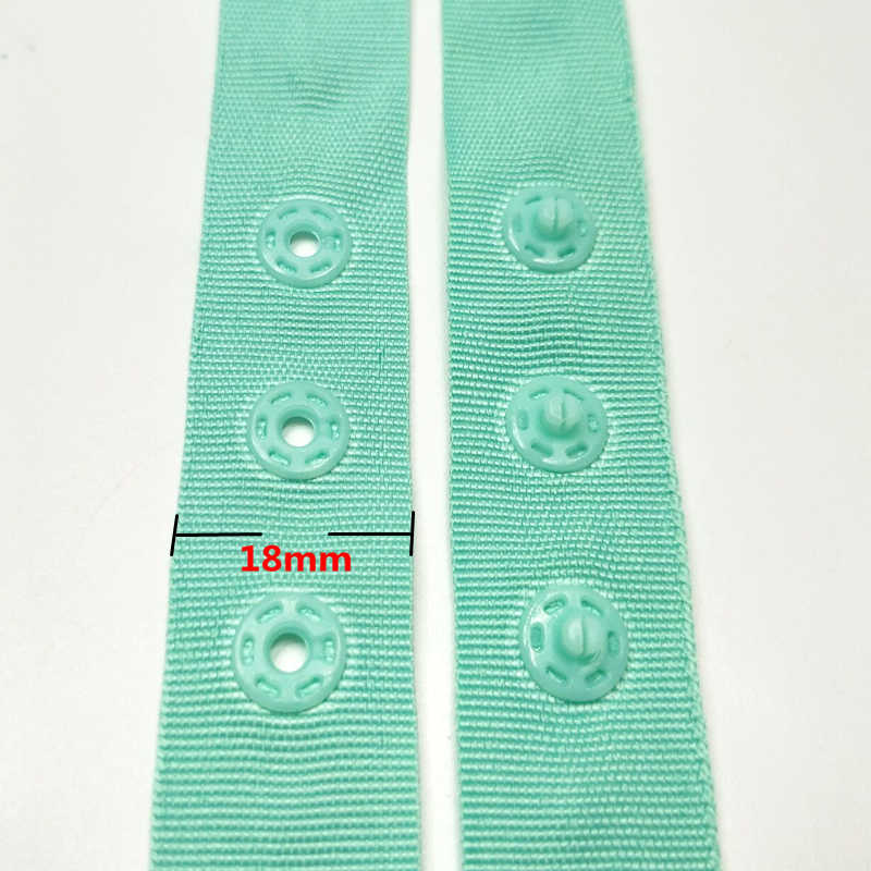 1 meter/lot Nylon Belt With  Buttons