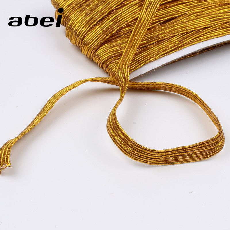 Elastic Ribbon Gold/Silver 10yard/roll