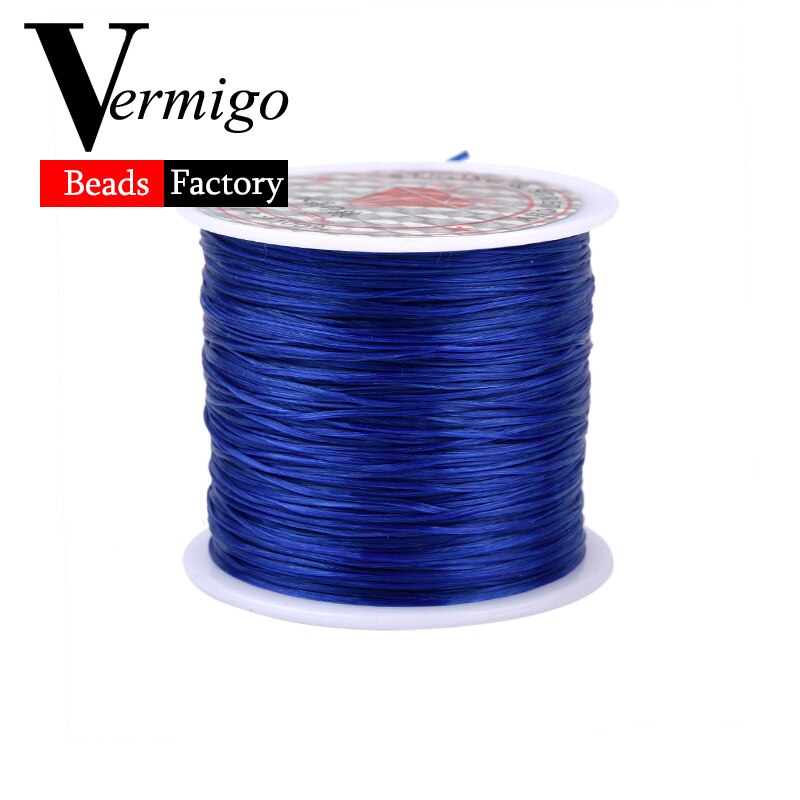 Crystal Beading Stretch Cord (60m/roll, color option)