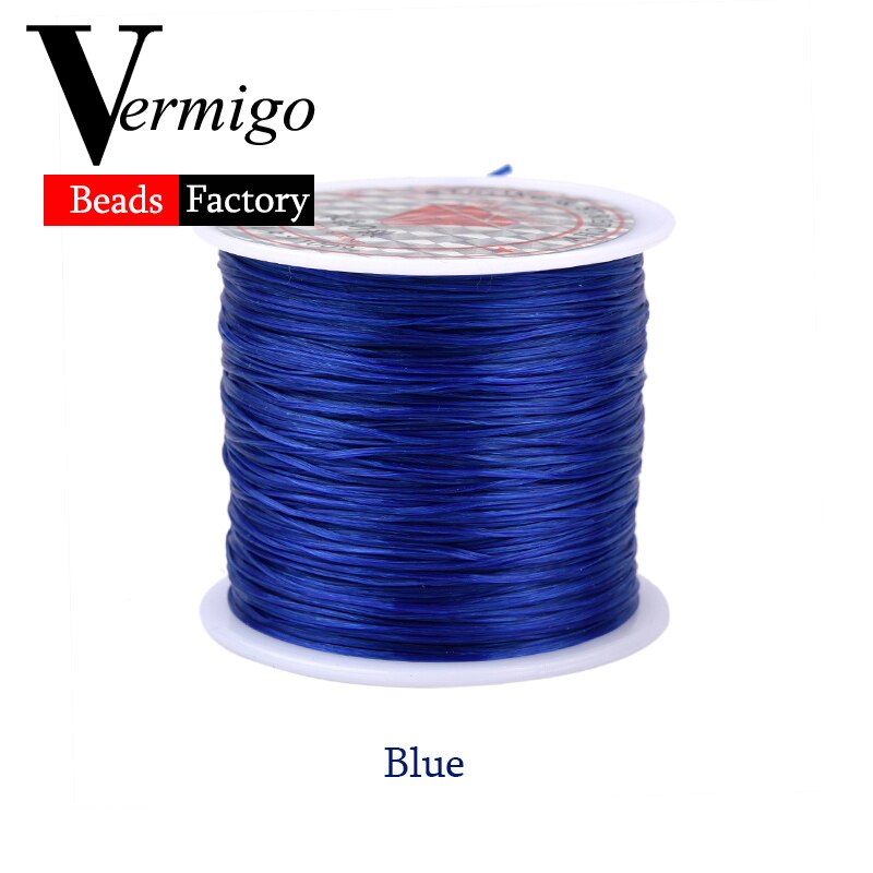 Crystal Beading Stretch Cord (60m/roll, color option)