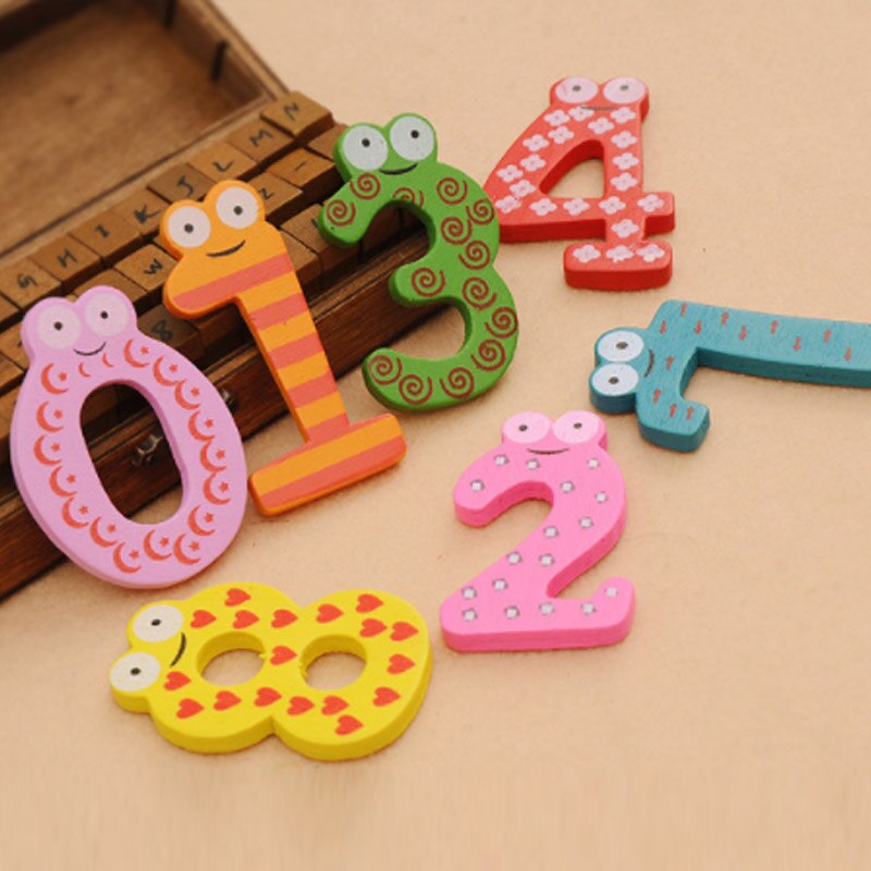 Wooden Magnetic Alphabet Letters And Numbers