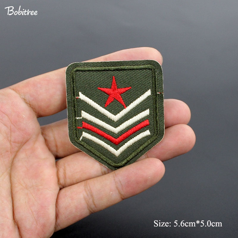 Iron On Army Military Embroidery Patches