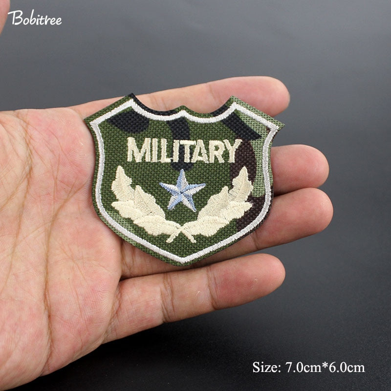 Iron On Army Military Embroidery Patches