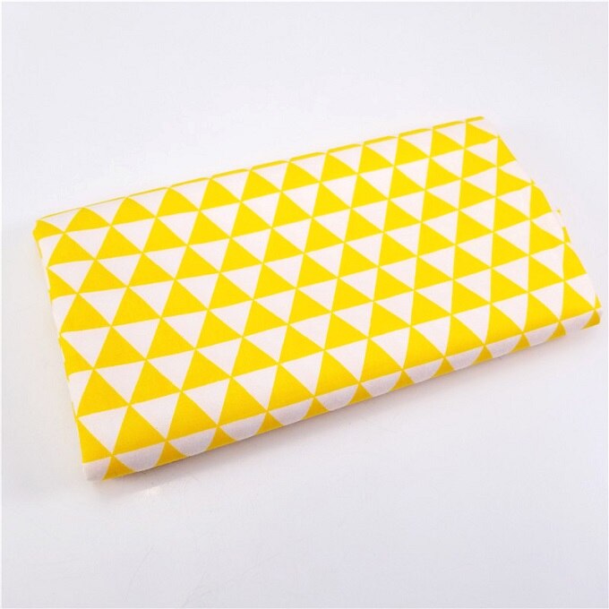 Yellow Series Patchwork Twill Cotton Fabric