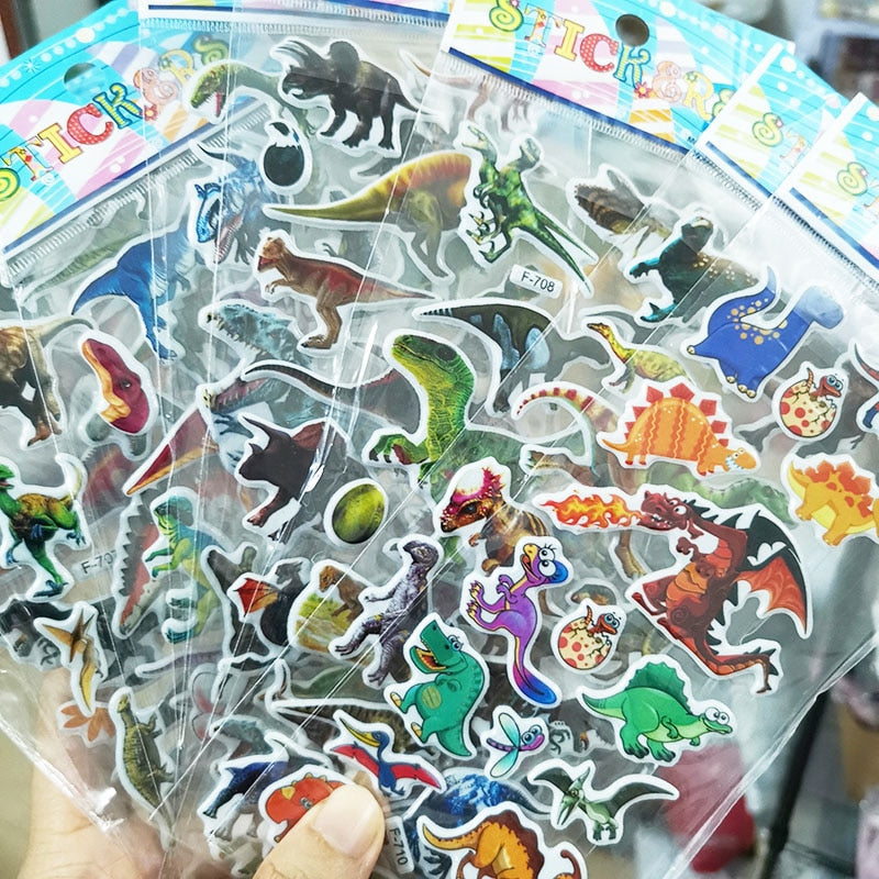 3D Puffy Kids Stickers