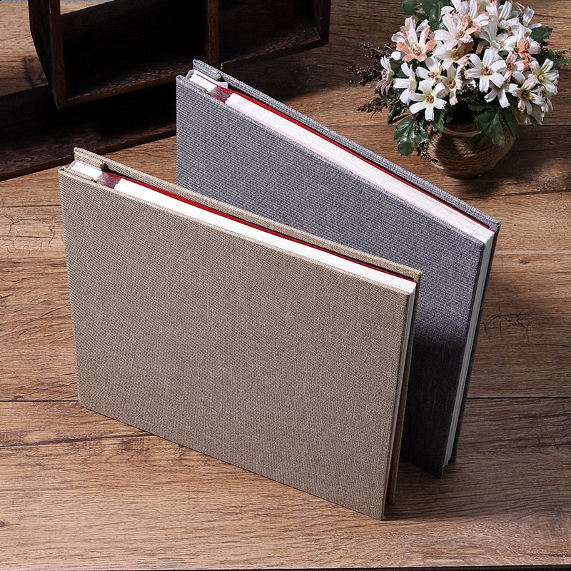 16 in. Linen Scrapbook (color options)