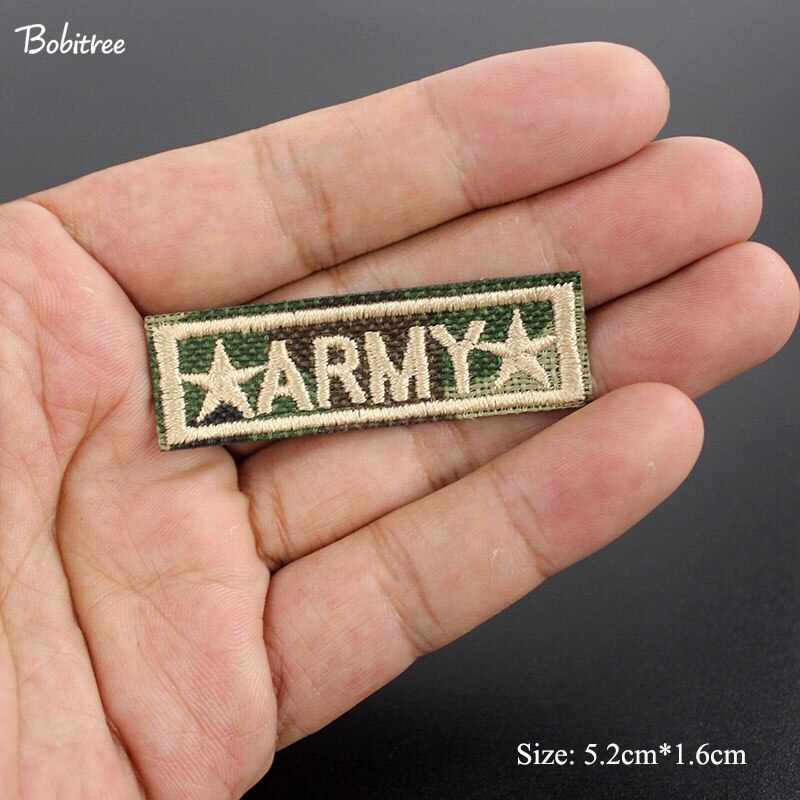 Iron On Army Military Embroidery Patches