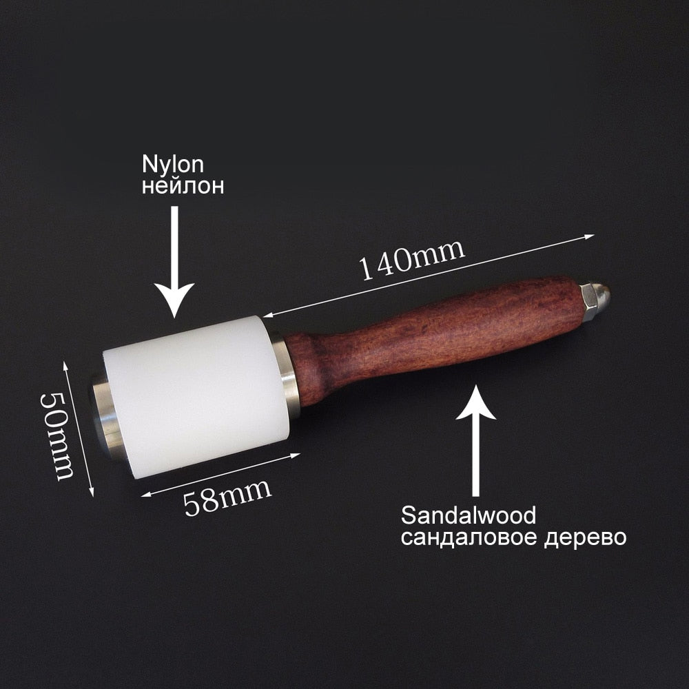 Leather Carving Craft Hammer Tool