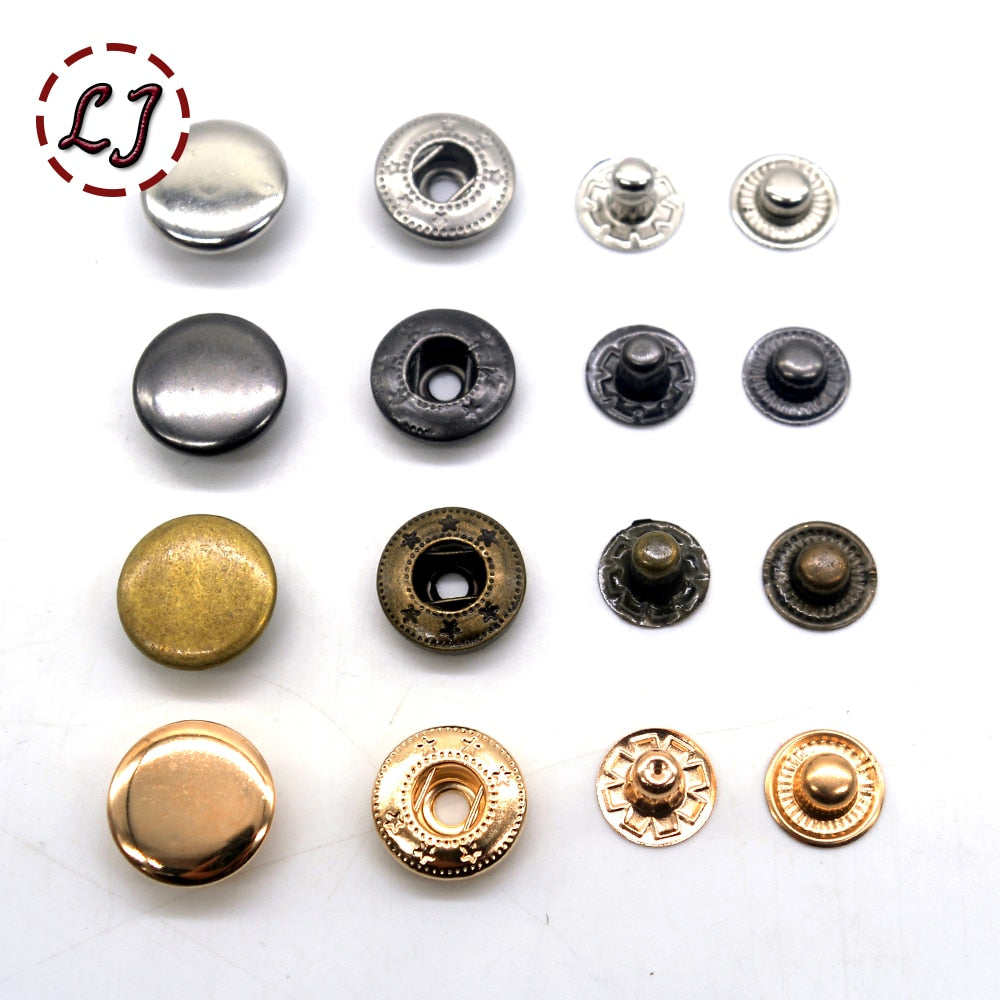 Snap Buttons With 4 Tools 30/set