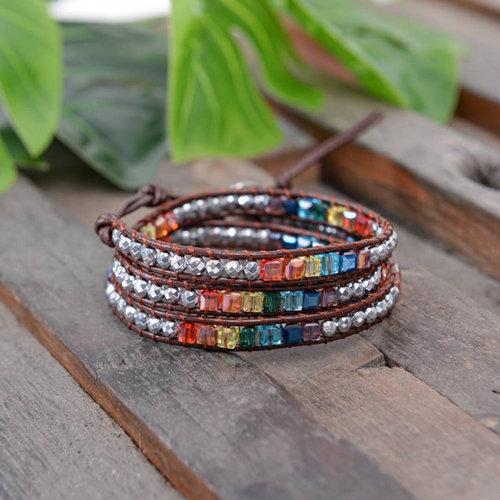 Natural Stone Handmade Chakra Bracelet