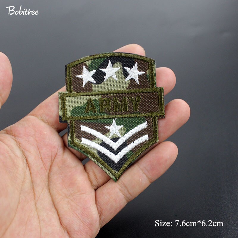 Iron On Army Military Embroidery Patches