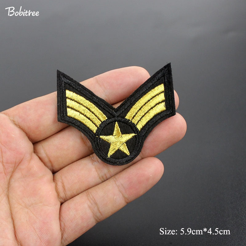 Iron On Army Military Embroidery Patches