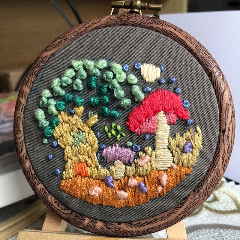 Mini Flower/Landscape Embroidery Kit