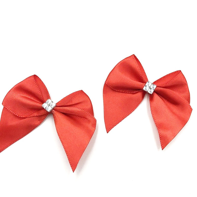 40PC Ribbon Bow Appliques