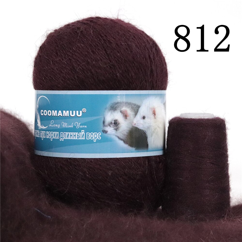 Plush Mink Cashmere Yarn Anti-pilling Fine Quality