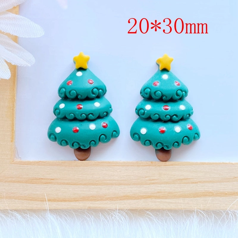 Christmas Collection Flat Back Resin