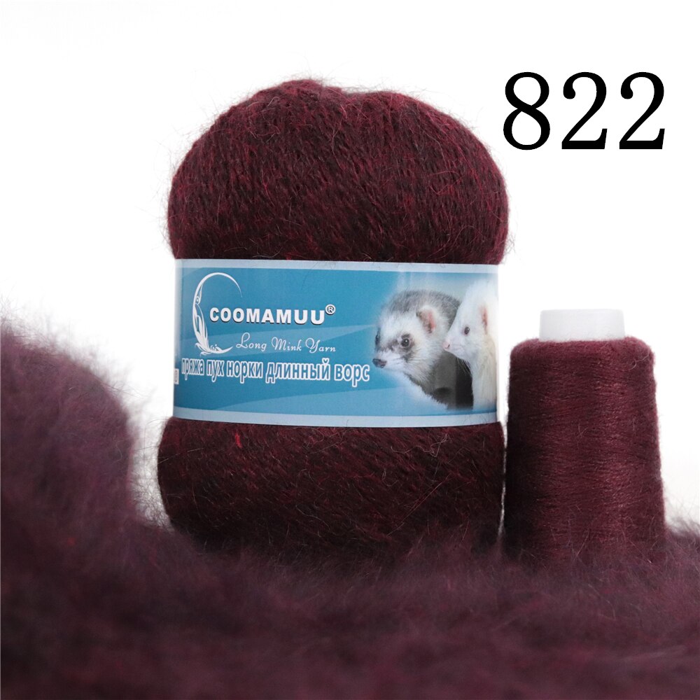 Plush Mink Cashmere Yarn Anti-pilling Fine Quality