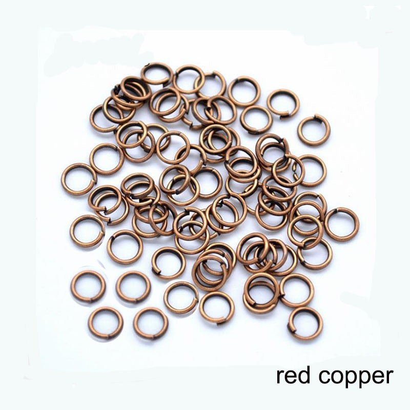 Split Rings Connectors (size/color option, 200/pack)