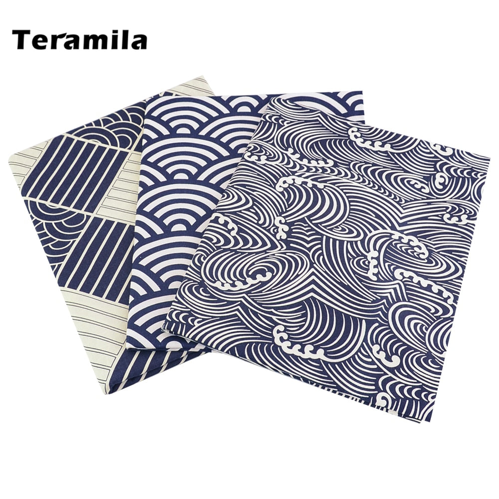 Dark Blue Series Cotton Fabric